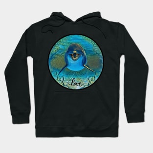 Dolphin come to me love Hoodie